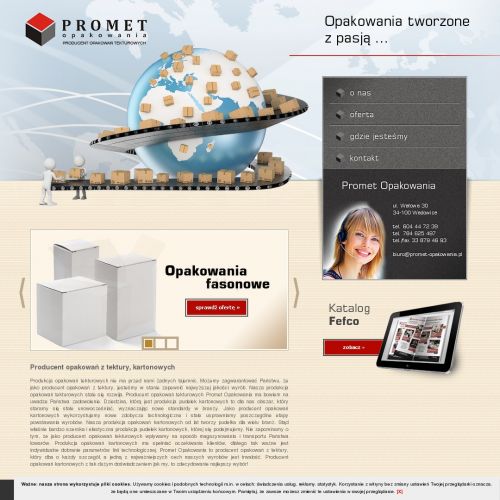 Pudełka fasonowe - Sklep