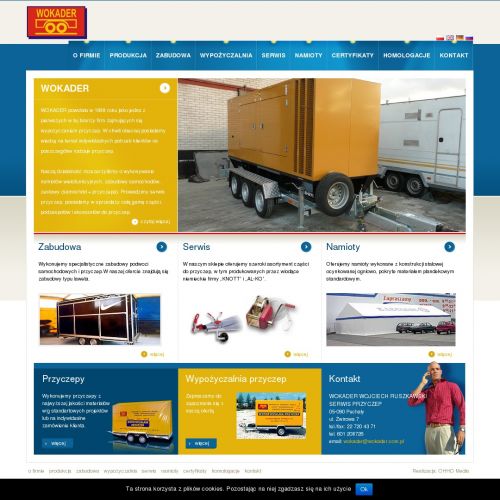 Wypożyczalnia przyczep w Warszawie