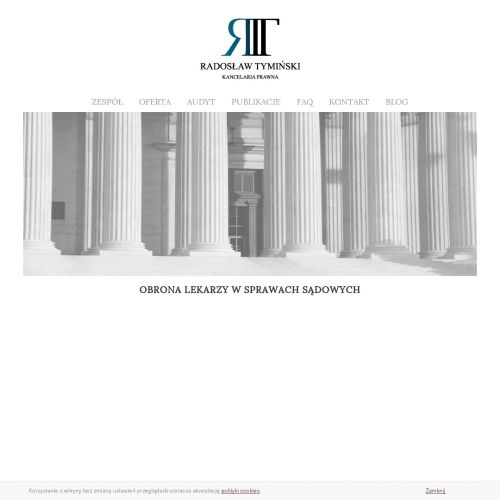Adwokat do spraw medycznych z Warszawy