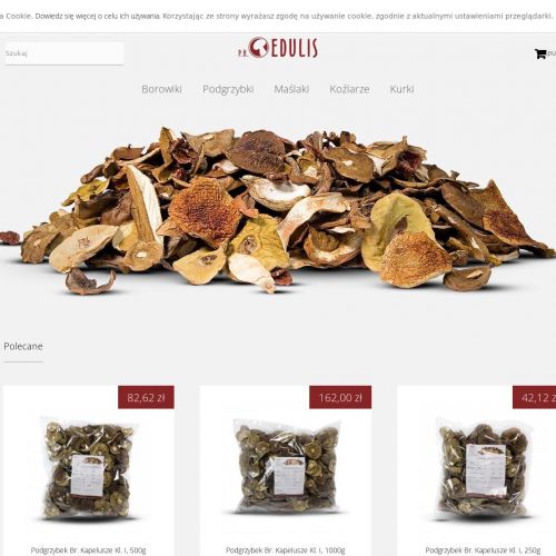 Tanie suszone grzyby