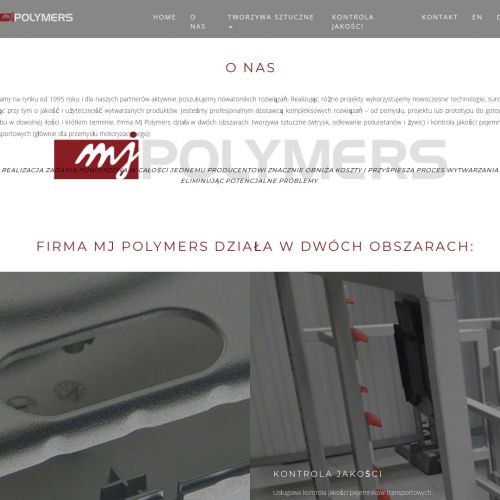 Produkcja części z poliuretanów