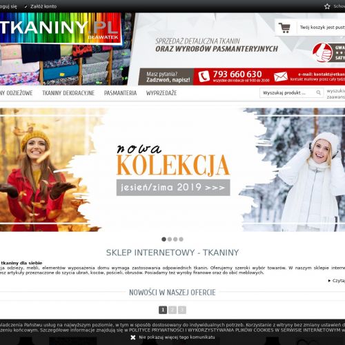 Tkaniny z cekinami i gipiura