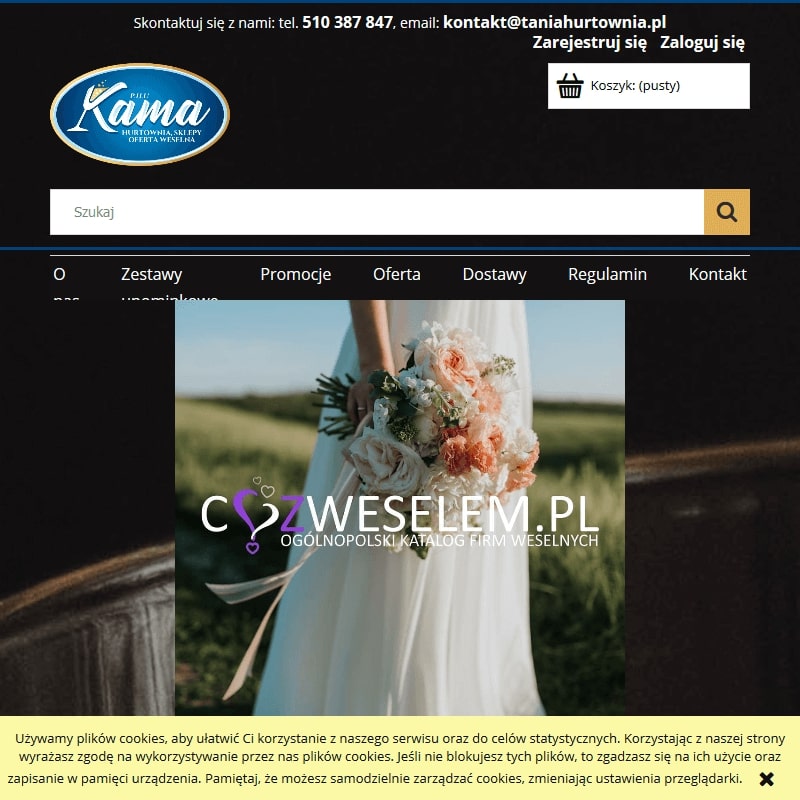 Luksusowy alkohol na wesele