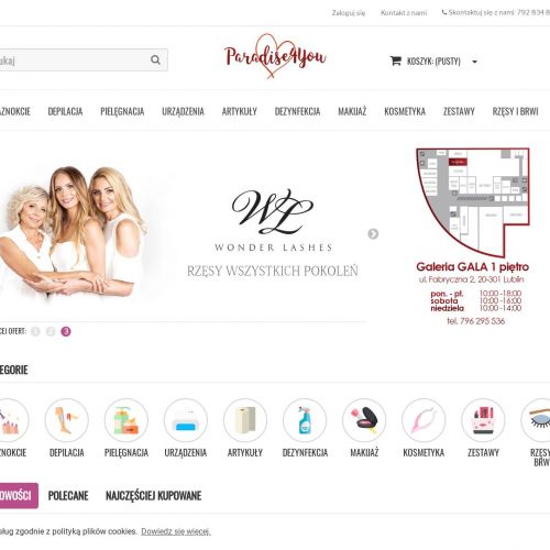 Rzęsy o skręcie C i D