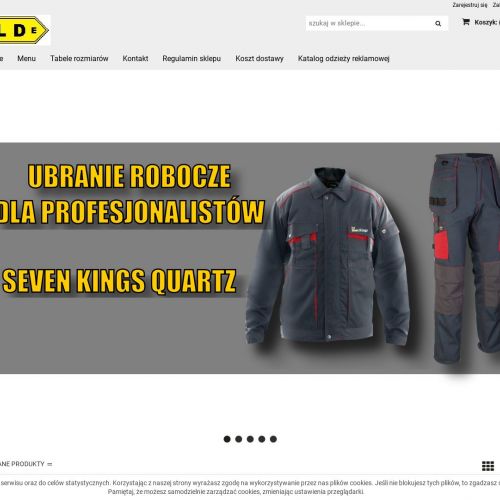 Wytrzymałe ubrania BHP