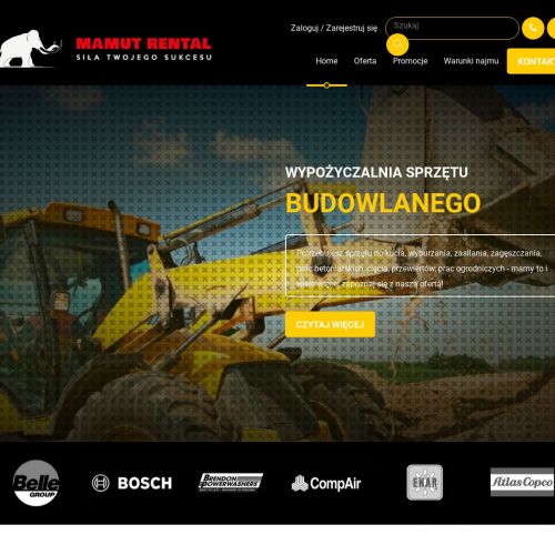 Wynajem sprzętu budowlanego