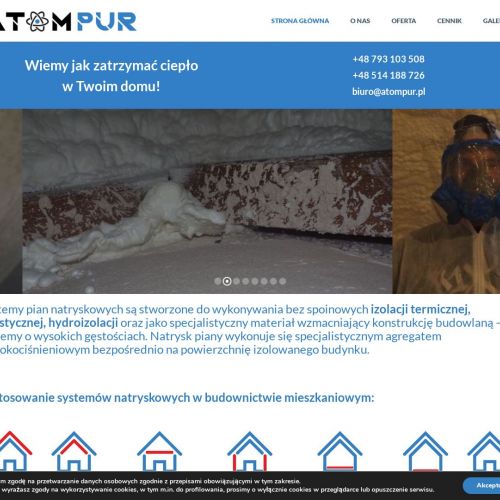 Ocieplanie pianką poliuretanową