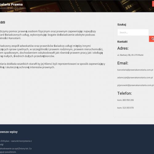 Prawnik z miejscowości Marki