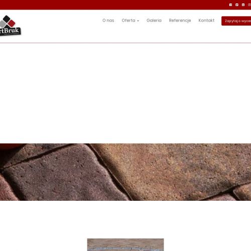 Układanie kostki brukowej i wynajem koparki