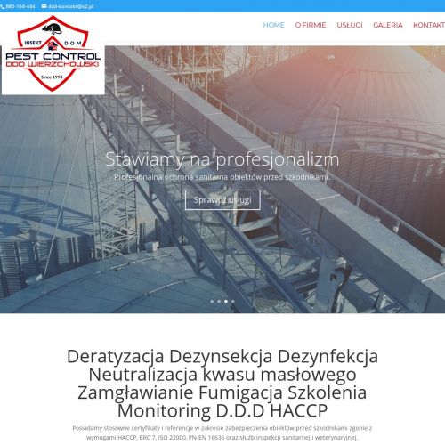 Odkomarzanie w Kielcach i Grójcu