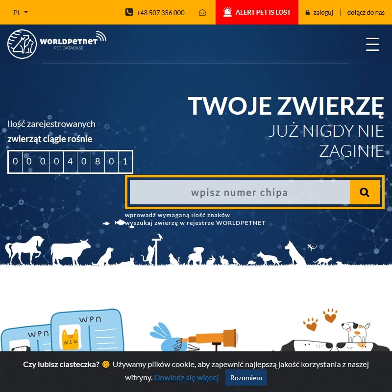 Ogólnoświatowe poszukiwanie psów