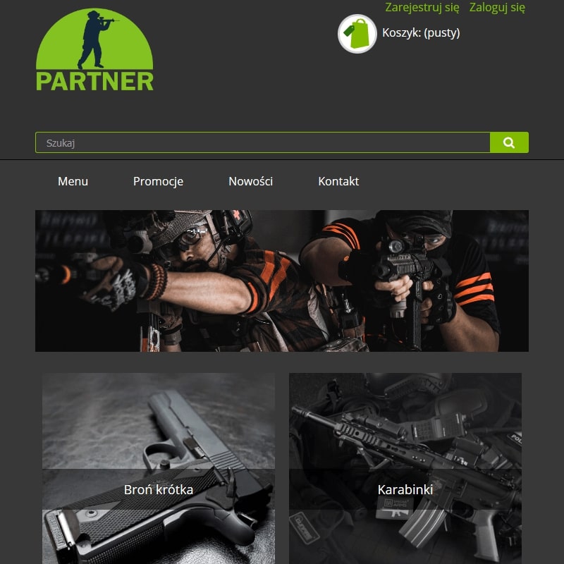 Sklep z amunicją w Trójmieście