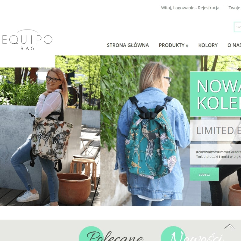 Paski do aparatu z haftem