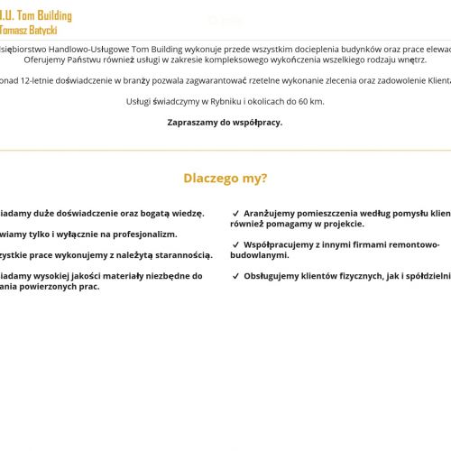 Tynki dekoracyjne dla Klientów z Gliwic