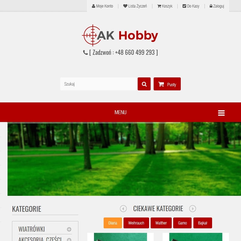 Wiatrówka Baikał, Diana, Walther i Weihrauch