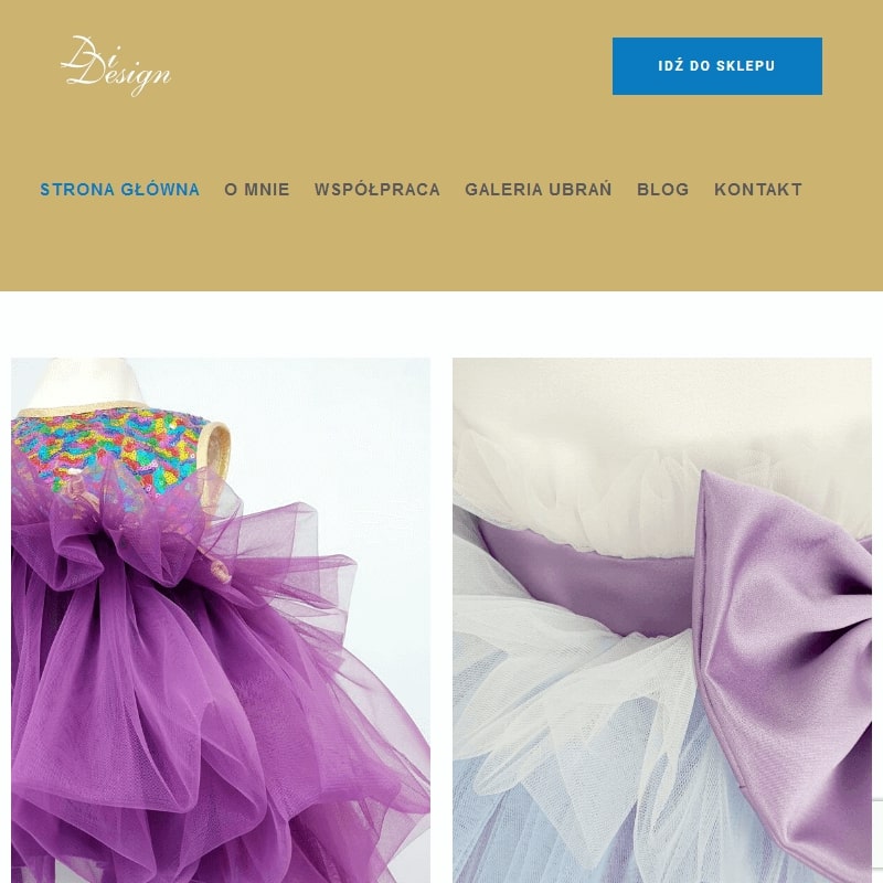 Autorskie projekty sukienek dla dziewczynek