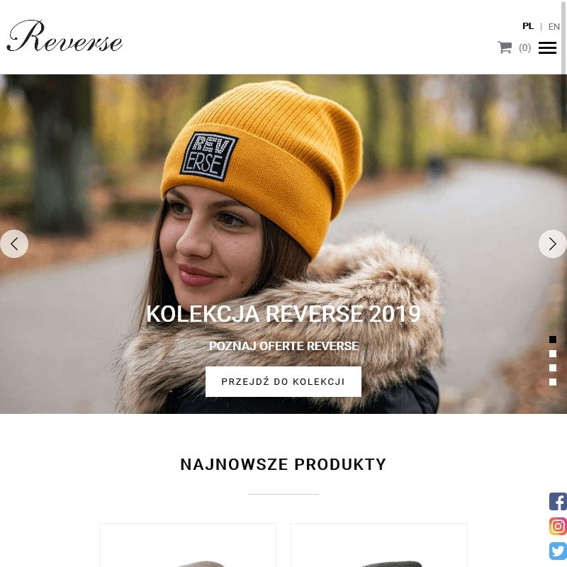 Czapki zimowe z pomponem