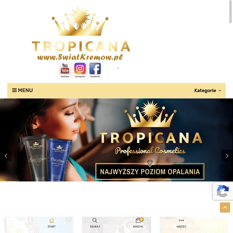 Krem do solarium i olejek