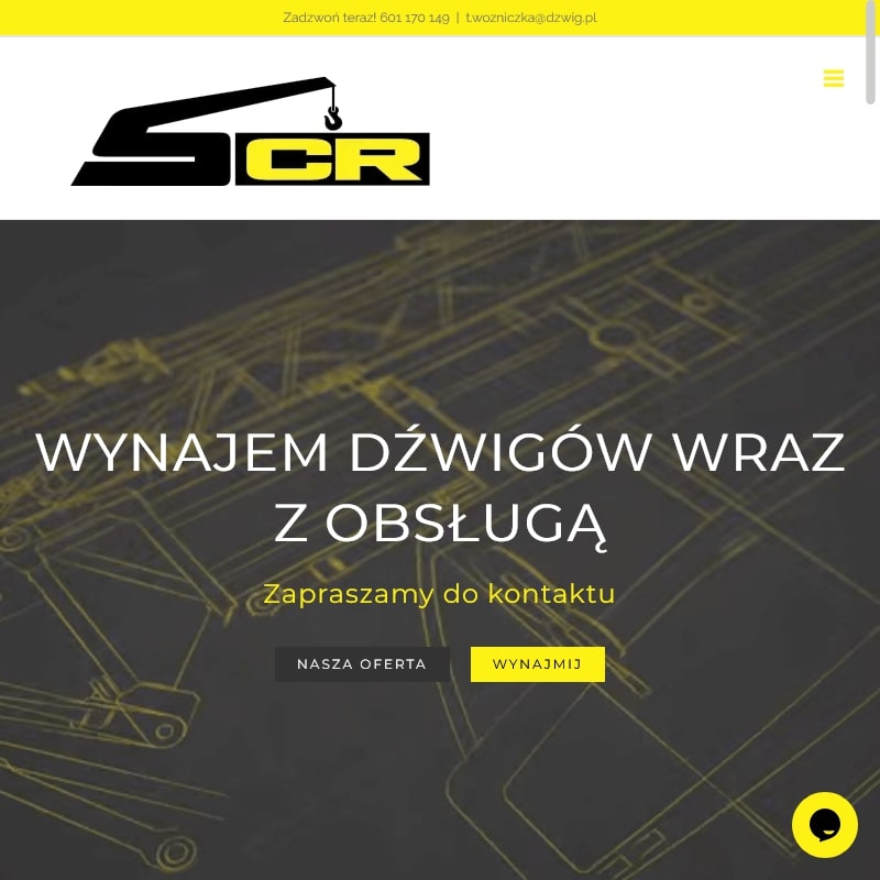 Wynajem dźwigów samochodowych