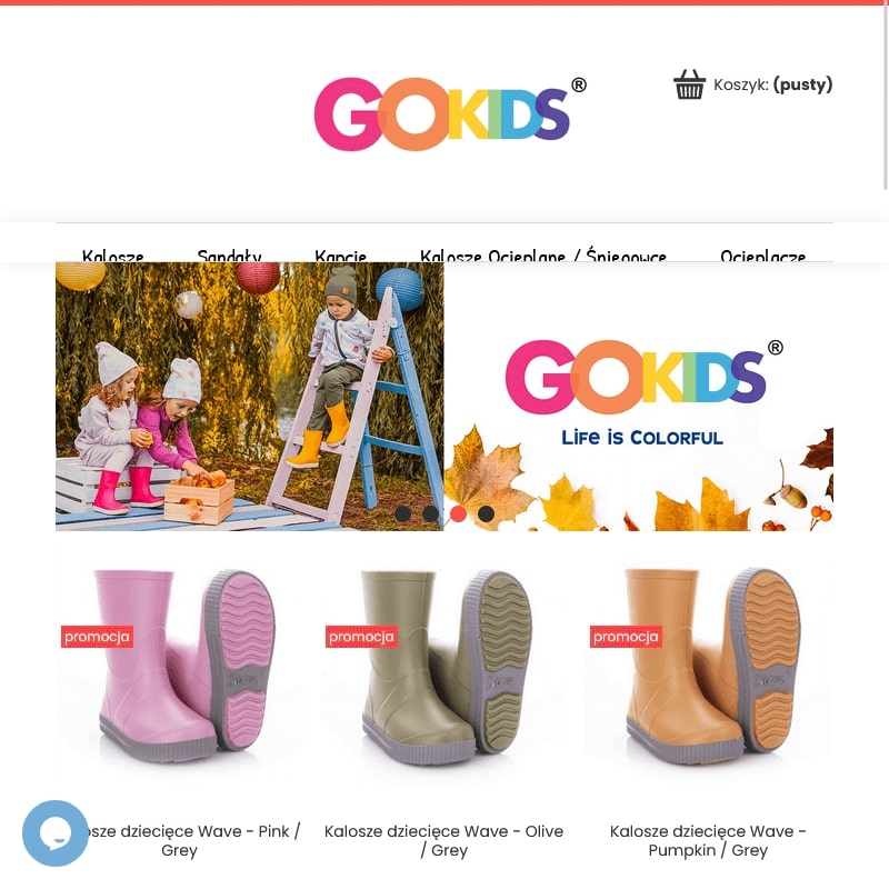 Kalosze ocieplane dla chłopca