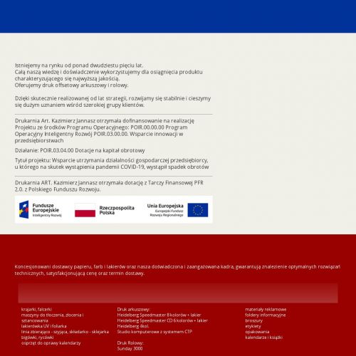 Druk katalogów – Warszawa