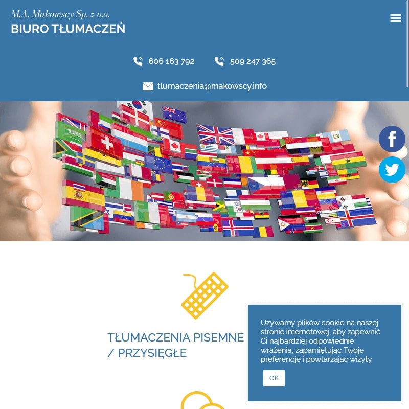 Tłumacz przysięgły języka włoskiego