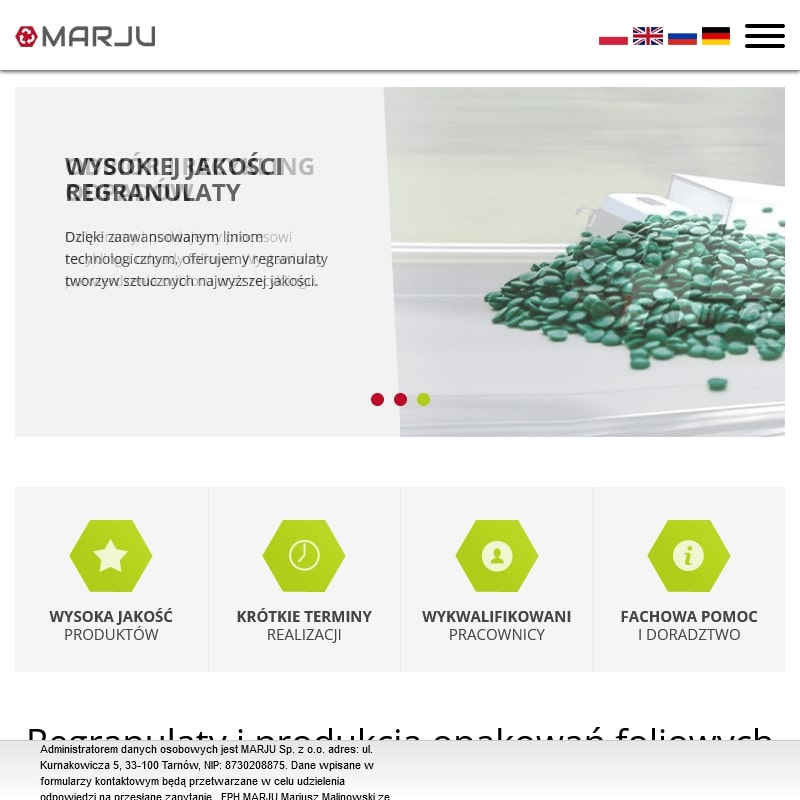 Producent folii budowlanej