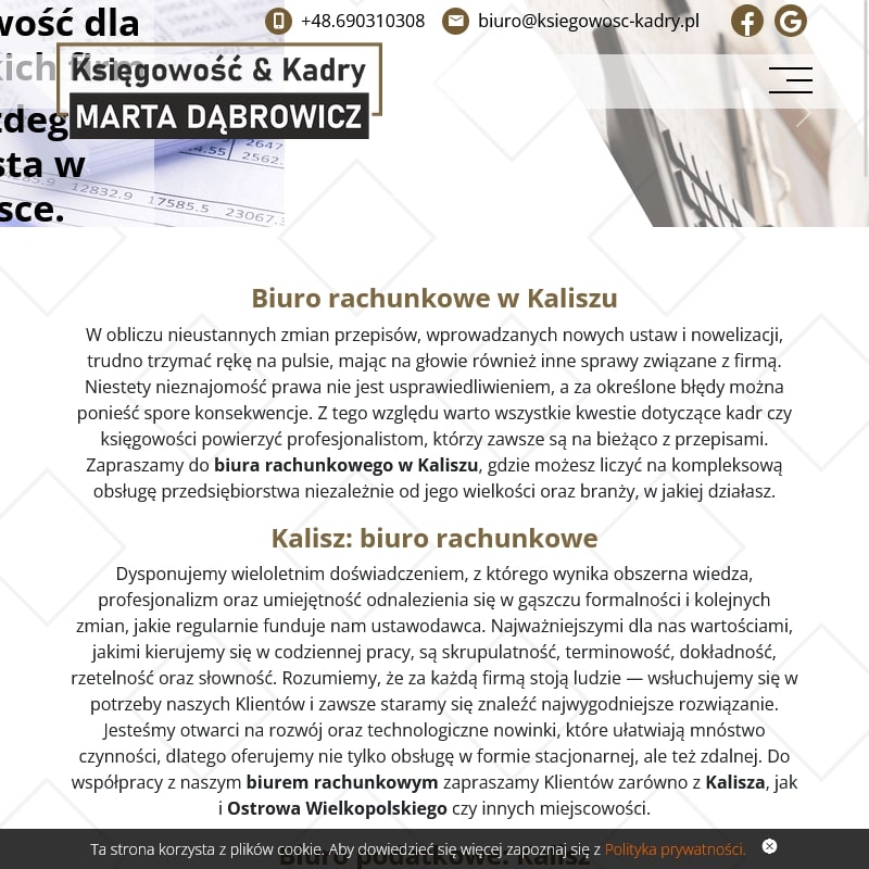Prowadzenie ksiąg rachunkowych