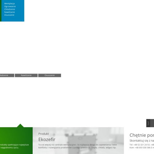 Automatyka central wentylacyjnych