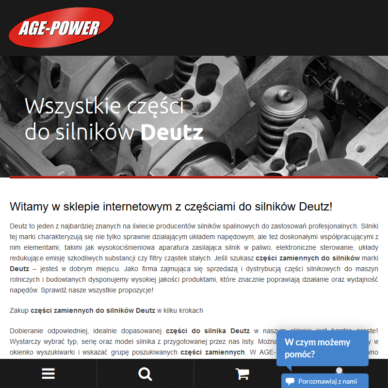 Serwis silników Deutz