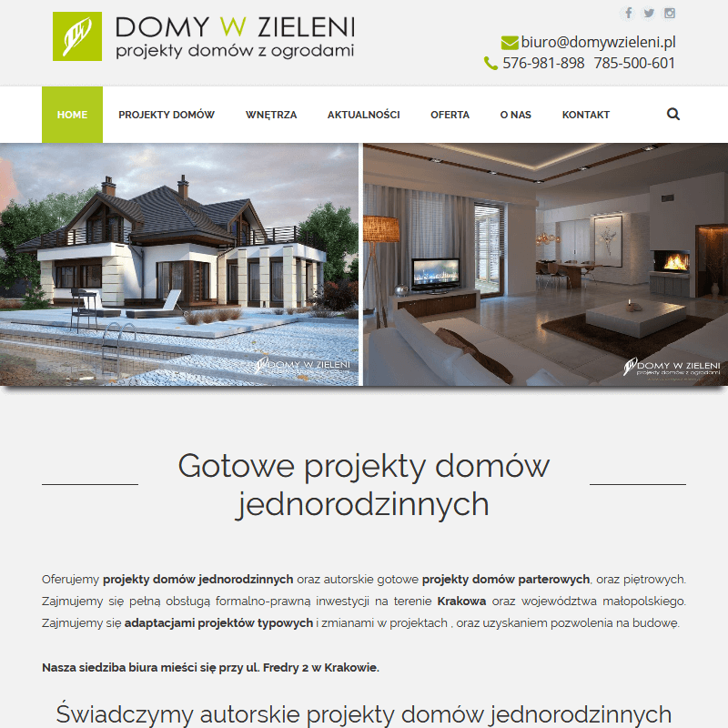 Wizualizacje projektów domów
