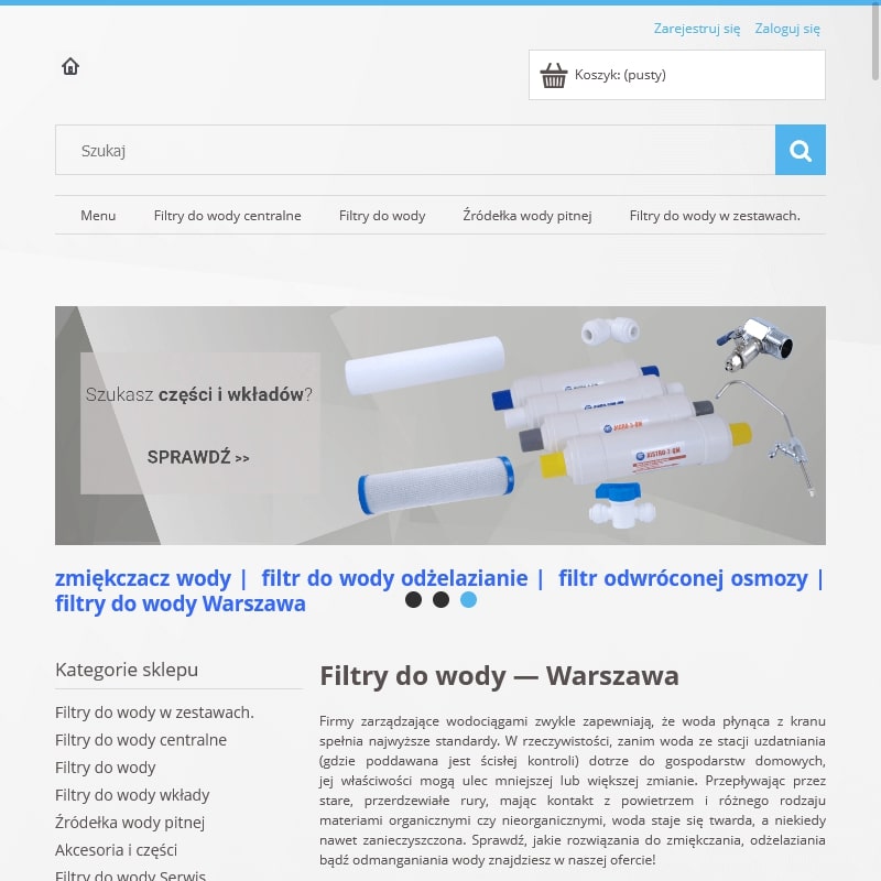 Sprzedaż zmiękczaczy wody