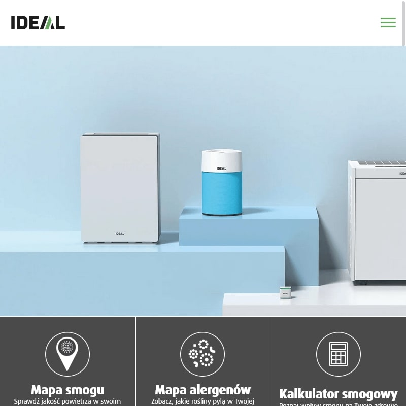 Nawilżacze i oczyszczacze powietrza Ideal