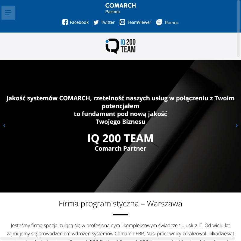 Program Comarch ERP Optima