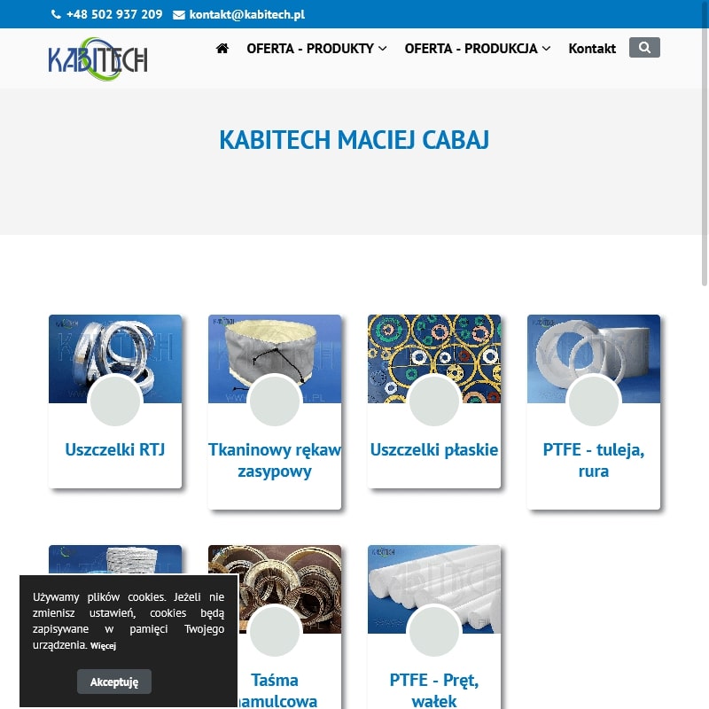 Sznury grafitowe i szklane