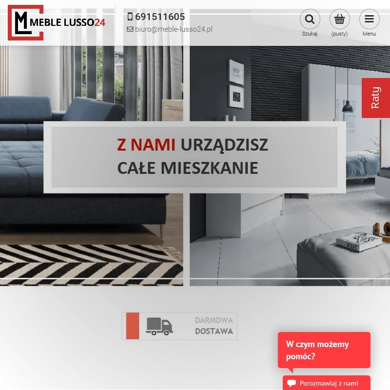 Meblościanki narożne do salonu