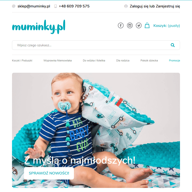 Bawełniane kocyki dla niemowląt