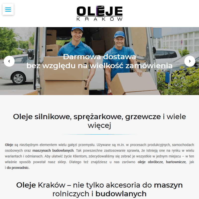 Oleje transformatorowe i obróbcze