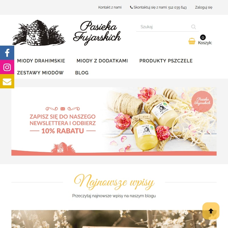 Zestawy miodów na prezent