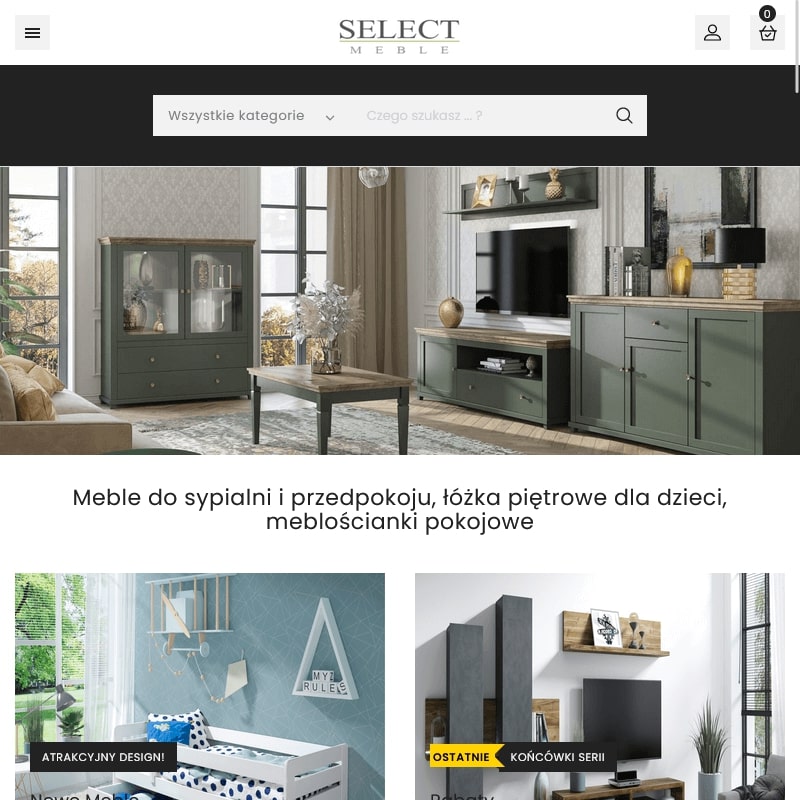 Drewniane łóżko domek z szufladą